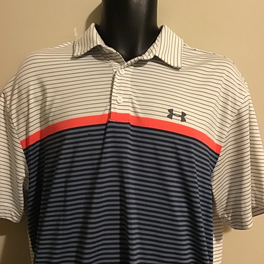 🔥🔥NEW CONDITION SIZE XL, UNDER AROMUR PERFORMANCE POLO - Picture 1 of 1